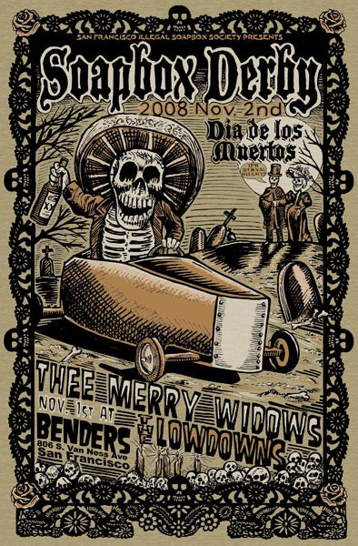Soapbox Derby 2008 Poster PSTR-LM017