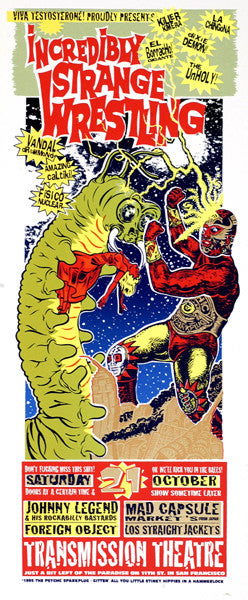 Incredibly Strange Wrestling 1st Poster PSTR-PS033