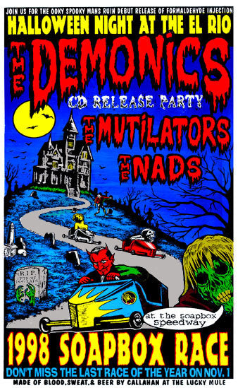 Soapbox Derby 1998 Poster PSTR-LM005