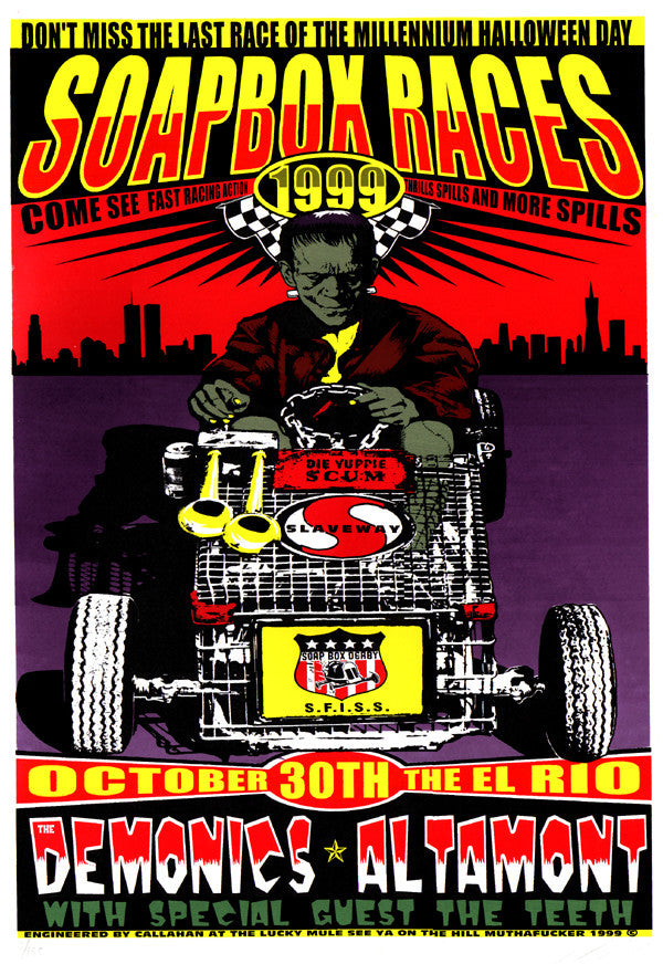 Soapbox Derby 1999 Poster PSTR-LM006
