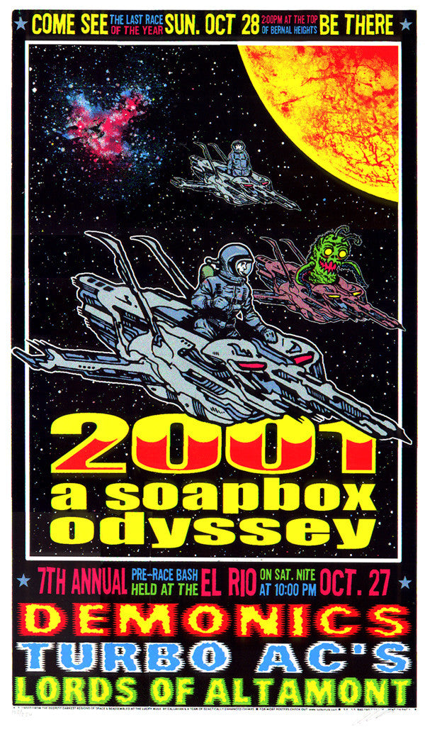 Soapbox Derby 2001 Poster PSTR-LM008