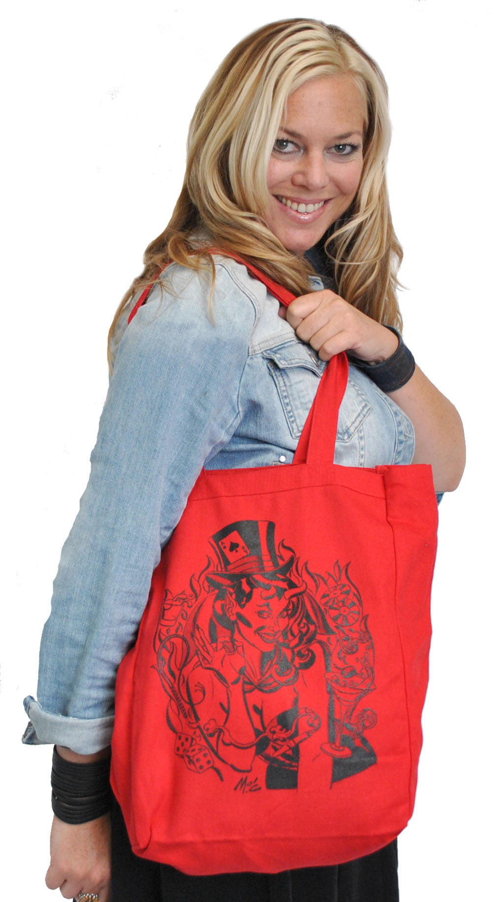 Devilgirl Tote Bag B-188