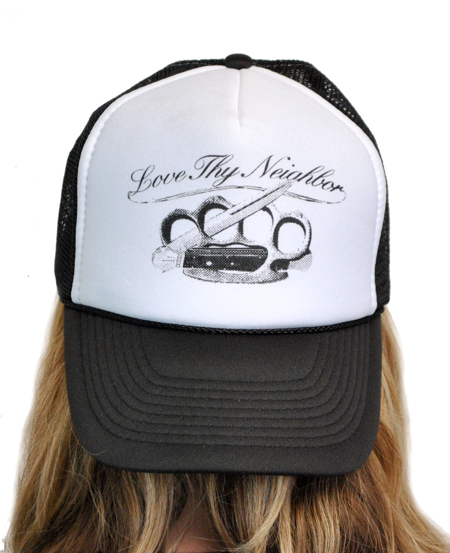 Love Thy Neighbor Trucker Hat T-146