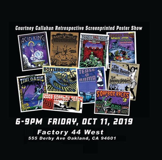 Retrospective Screen Printed Poster Show