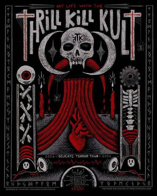 Thrill Kill Kult Tour Poster 2025-26  PSTR-LM035
