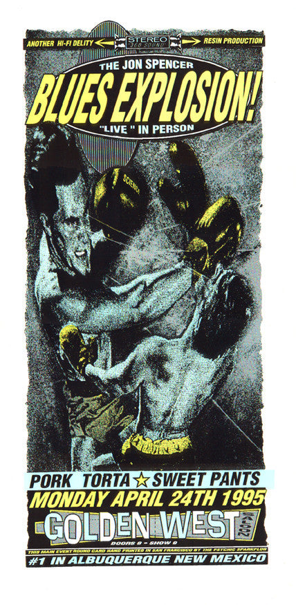 Jon Spencer Blues Explosion Poster  PSTR-PS027