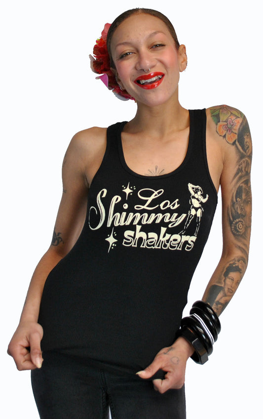 Los Shimmy Shakers Logo Tank G-309