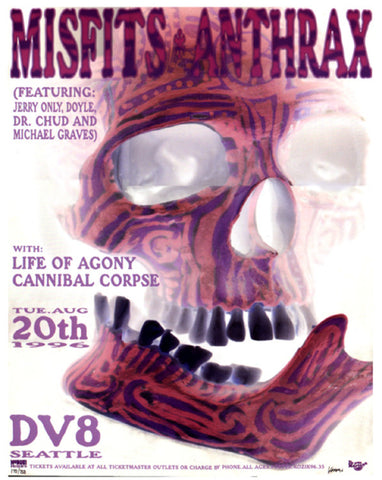 Misfits/Anthrax PSTR-PS002