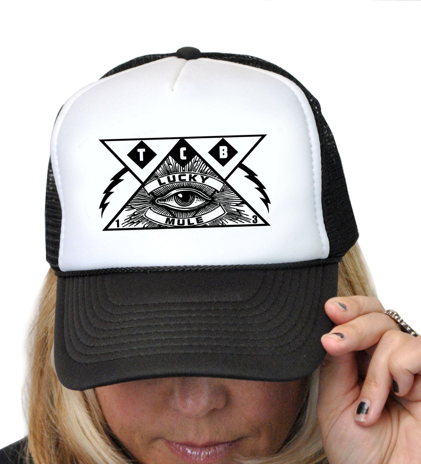 All Seeing Eye Trucker Hat  T-331