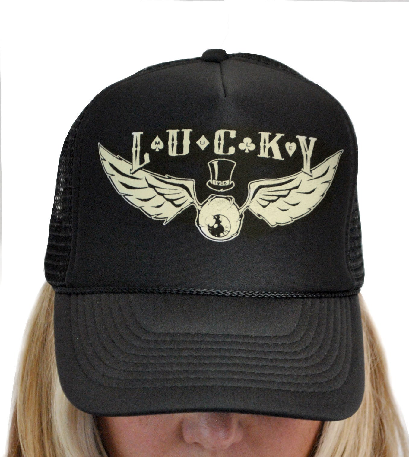 Flyin Eyeball Trucker Hat  T-301