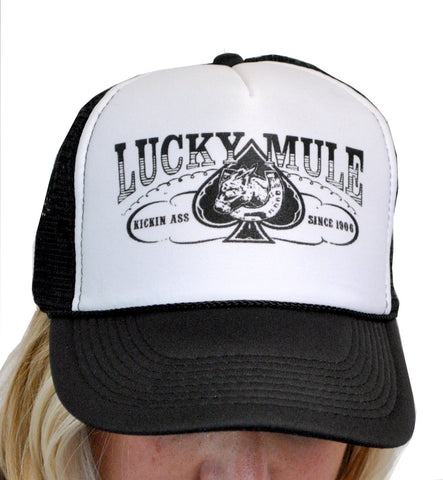 Lucky Spade Trucker Hat  T-285