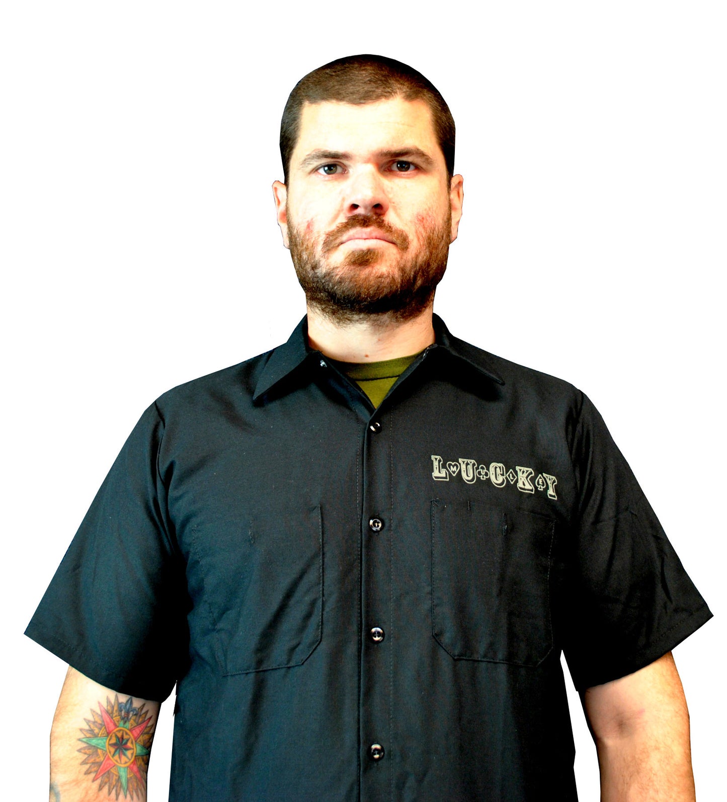 Lucky Leadslead Pinup Workshirt WS-300